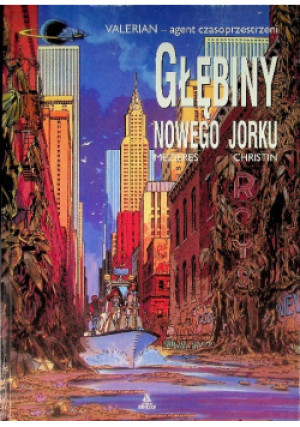 Głębiny Nowego Yorku - książka  wyd. 2002