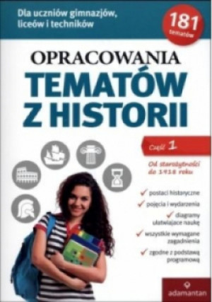 Opracowania tematów historii Część 1 - książka  wyd. 2015
