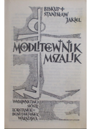 Modlitewnik Mszalik - książka  wyd. 1972