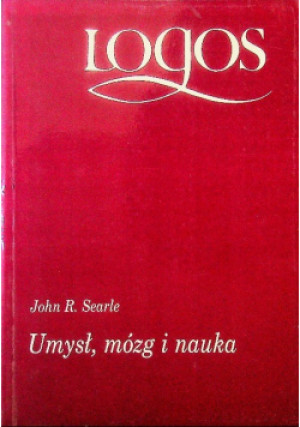 Umysł mózg i nauka - John R. Searle - książka  wyd. 1995