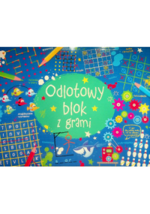 Odlotowy blok z grami - książka  wyd. 2019