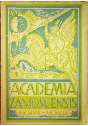 Academia Zamoscensis - Michał Bojarczuk - książka  wyd. 1959