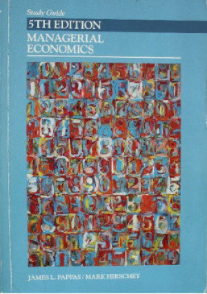 Managerial economics - Mark Hirschey, James L. Pappas - książka  wyd. 1987