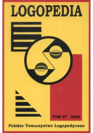 Logopedia Tom 27 - Stanisław Grabias - książka  wyd. 2000