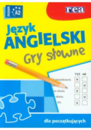 Język angielski Gry słowne A2 dla początkujących - książka  wyd. 2013