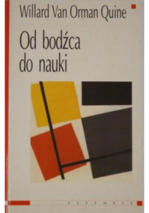 Od bodźca do nauki - Willard Quine - książka  wyd. 1998