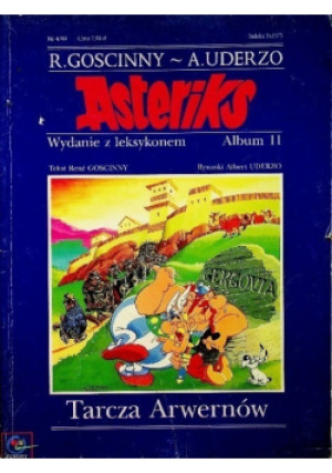 Asteriks Tarcza Arwernów - R. Goscinny - książka  wyd. 1999