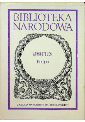 Arystoteles Poetyka - Arystoteles - książka  wyd. 1983