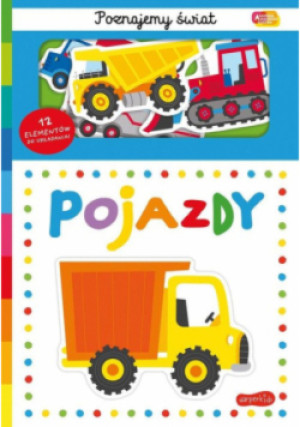 Pojazdy. Akademia Mądrego Dziecka. Poznajemy świat - null null - książka  wyd. 2023