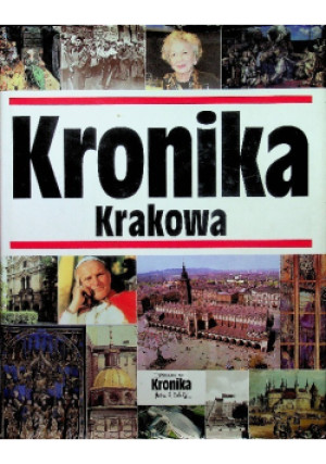 Kronika Krakowa - Marian Michalik - książka historyczna wyd. 1996
