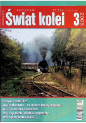 Świat kolei Nr 3/05 - książka  wyd. 2005
