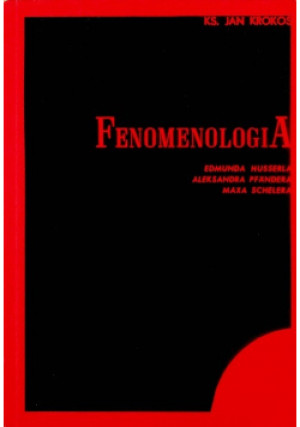 Fenomenologia - Jan Krokos - książka  wyd. 1992