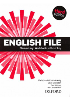 English File 3E Elementary WB With Key OXFORD - książka wyd. 2012