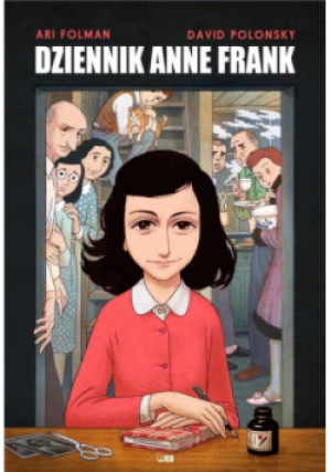 Dziennik  Anne Frank - David Polonsky, Ari Folman - książka  wyd. 2015