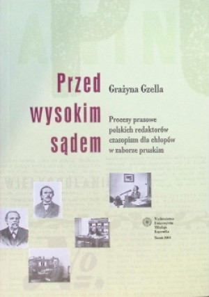 Przed wysokim sądem - Grażyna Gzella - książka  wyd. 2004