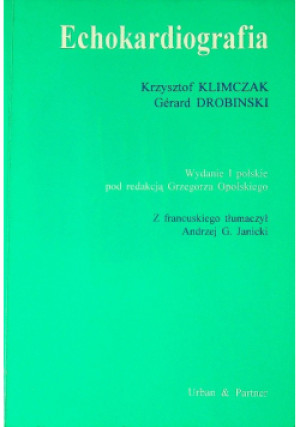 Echokardiografia - Krzysztof Klimczak - książka  wyd. 1997