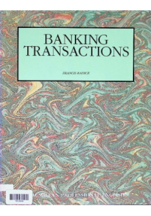 Banking Transactions - Francis Radice - książka  wyd. 1993
