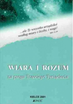 Wiara i rozum - Ks. Julisława Łukomskiego - książka  wyd. 2001