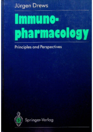 Immunopharmacology - Jurgen Drews - książka  wyd. 1990
