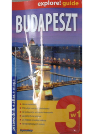 Budapeszt 3w1 - książka  wyd. 2017
