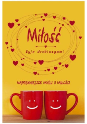 Miłość żyje drobiazgami - książka  wyd. 2018