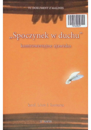 Spoczynek w duchu - Joseph Suenens Leon - książka  wyd. 2007