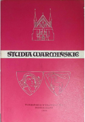 Studia Warmińskie - książka historyczna wyd. 1981