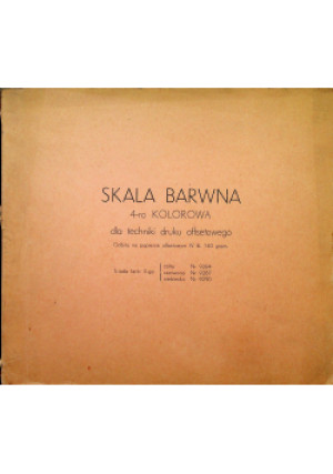 Skala barwna - Praca Zbiorowa - książka