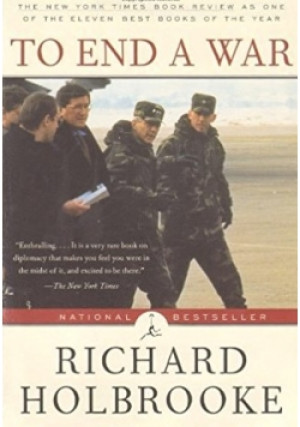 To end a war - Richard Holbrooke - książka fantasy wyd. 1999