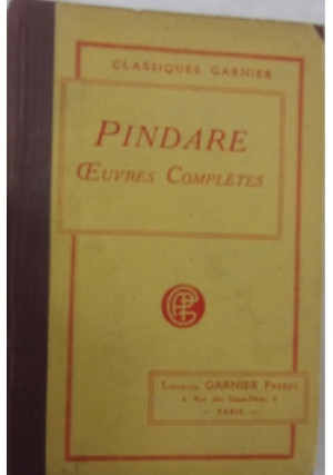 Pindare,1920 r. - Praca Zbiorowa - książka  wyd. 1920