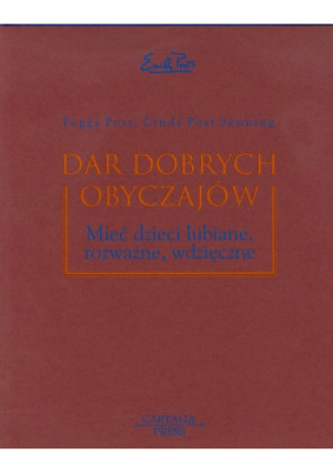 Dar dobrych obyczajów - Cindy Post - książka  wyd. 2012