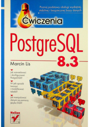 PostgreSQL - Marcin Lis - książka  wyd. 2008