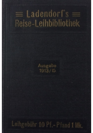 Ladendorf's Reise-Leihbibliothek - Honore de Balzac - książka