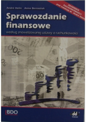 Sprawozdanie finansowe - Andre Helin - książka  wyd. 2002