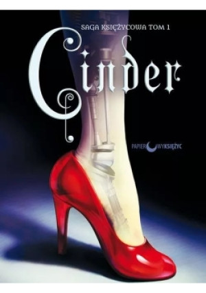 Cinder - Marissa Meyer - książka  wyd. 2012