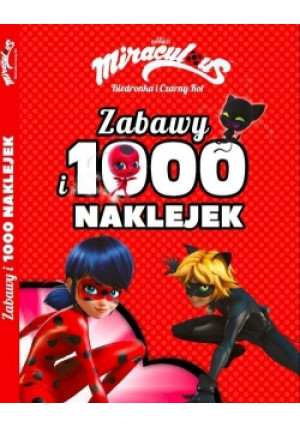 Biedronka i Czarny Kot Zabawy i 1000 naklejek - Brak - książka  wyd. 2018