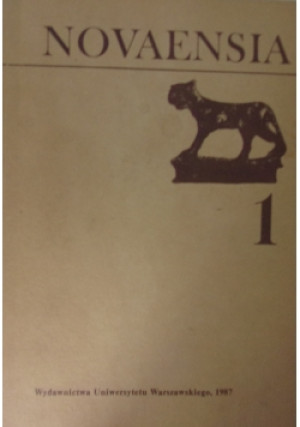 Novaensia 1 - Ludwika Press - książka  wyd. 1987