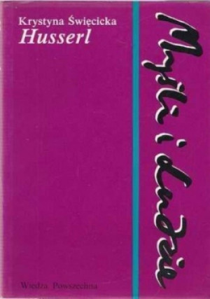 Husserl - Krystyna Święcicka - książka  wyd. 1993