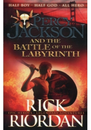 Percy Jackson and the Battle of the Labyrinth - Rick Riordan - książka fantasy wyd. 2015