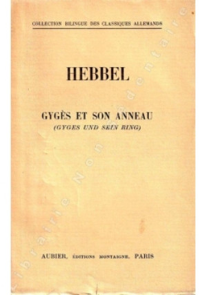 Hebbel Gyges et son Anneau - Georges Zink - książka