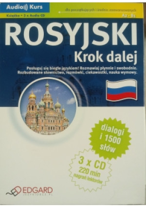 Rosyjski Krok dalej + CD - Zuzanna Lirska - książka  wyd. 2011