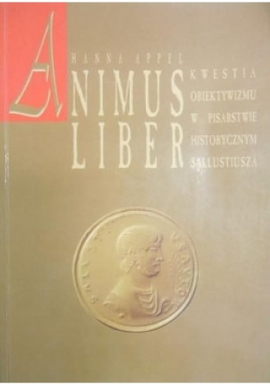 Animus liber - Anna Appel - książka historyczna wyd. 2004