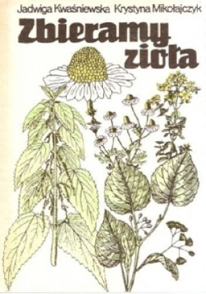 Zbieramy zioła - Jadwiga Kwaśniewska - książka  wyd. 1986