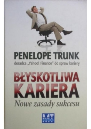 Błyskotliwa kariera - Trunk Penelope - książka  wyd. 2008
