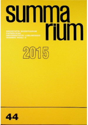 Summarium 2015 44 - Praca Zbiorowa - książka  wyd. 2015
