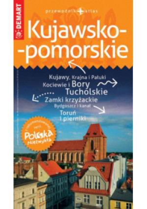 Kujawsko-pomorskie przewodnik Polska Niezwykła - książka  wyd. 2024