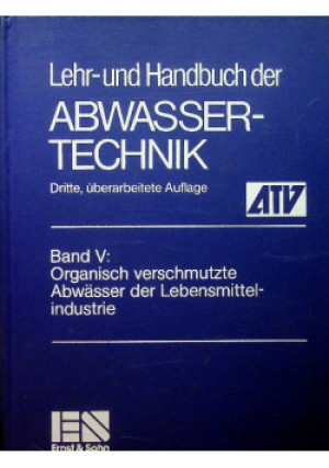 Abwasser technik band V - Praca Zbiorowa - książka  wyd. 1985