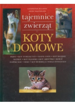 Koty domowe - Katarzyna Bulman - książka  wyd. 1997