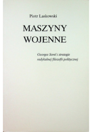 Maszyny wojenne - Piotr Laskowski - książka  wyd. 2011