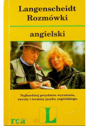 Rozmówki angielski - książka  wyd. 1997